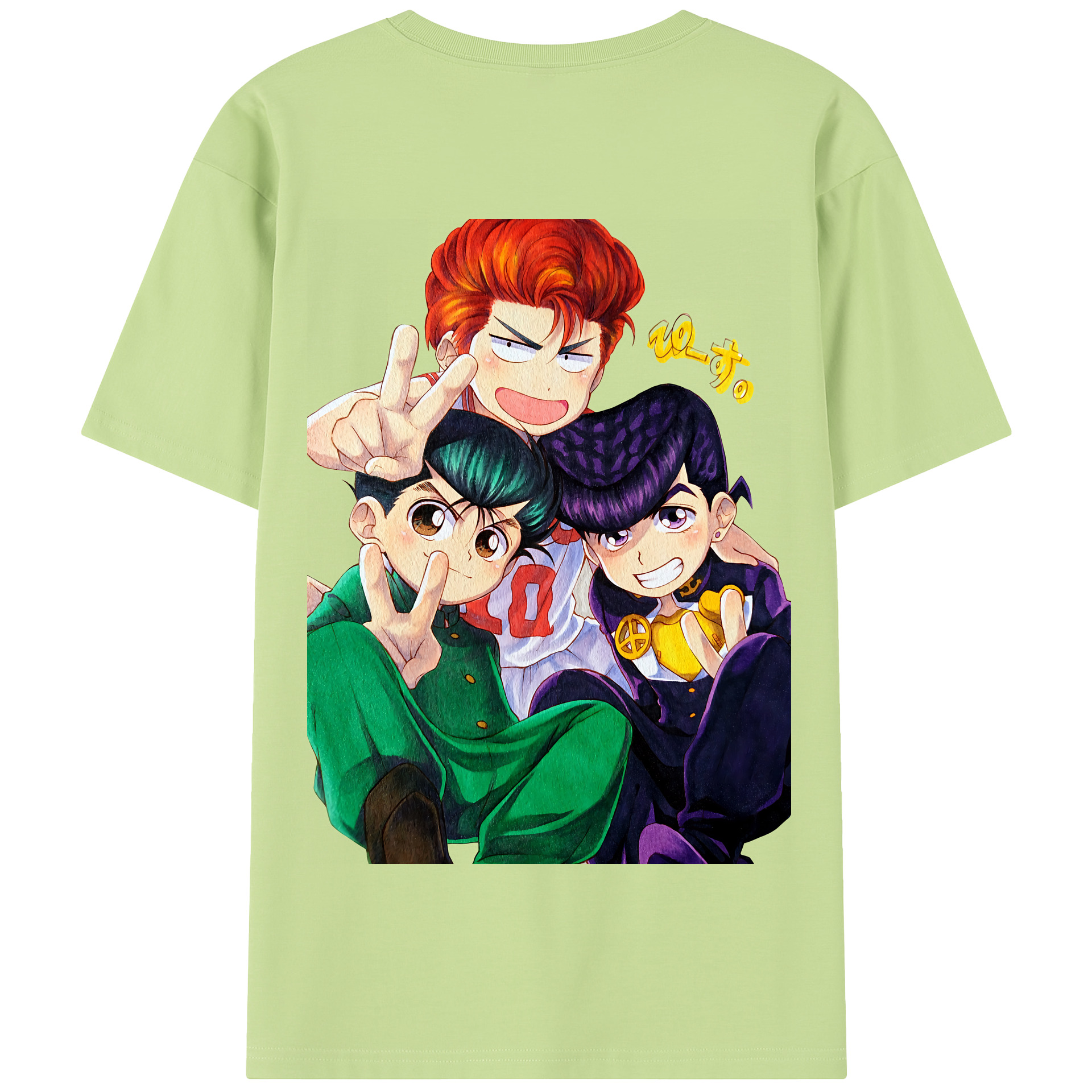 SLAM DUNK／スラムダンク 綿100％半袖Tシャツ（背面プリント）